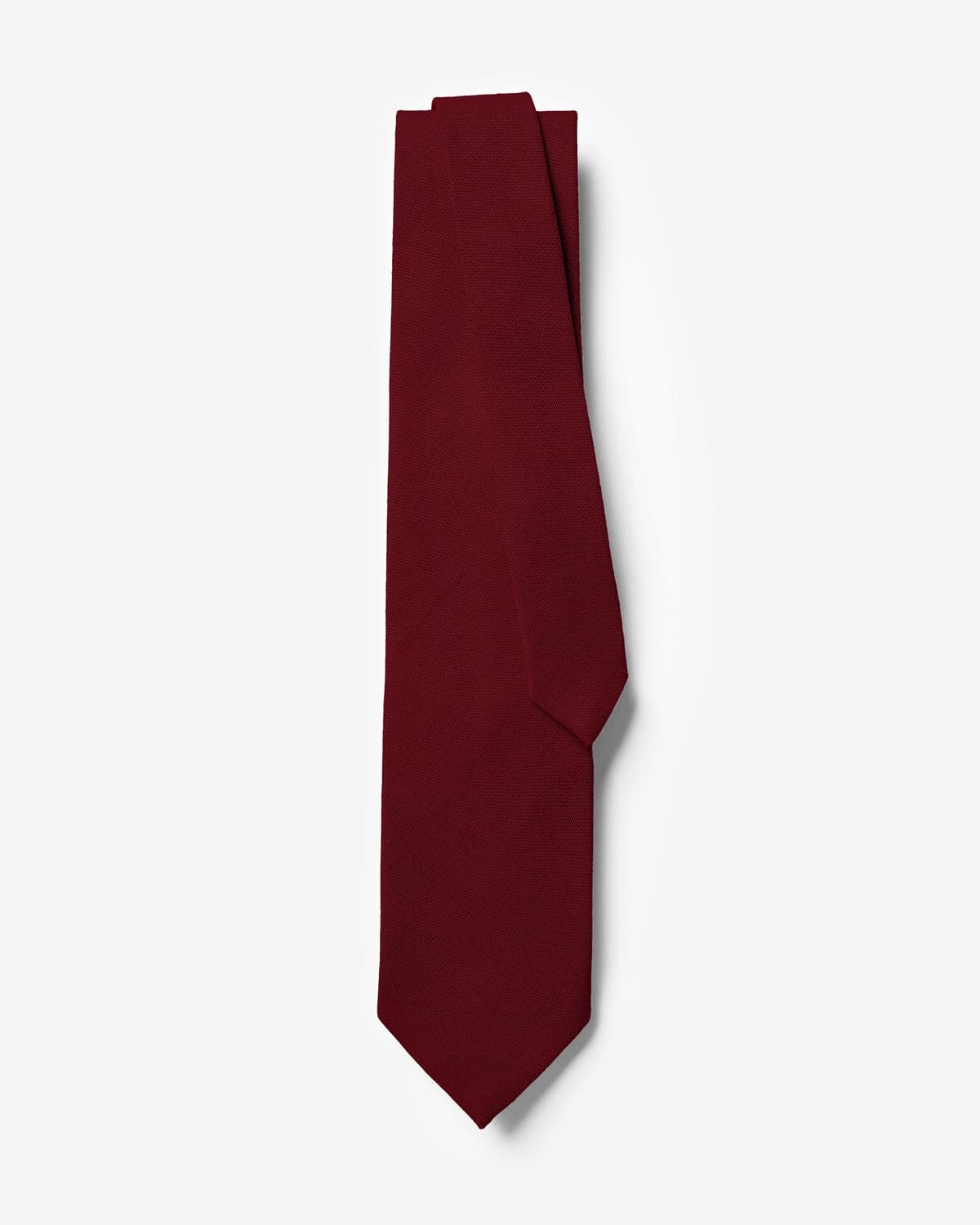 Gravata Slim Linho Marsala