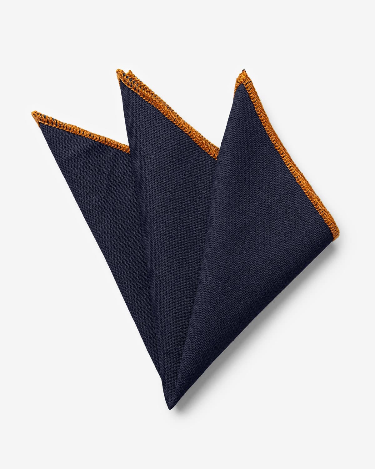 Lenço de Bolso Linho Azul Marinho