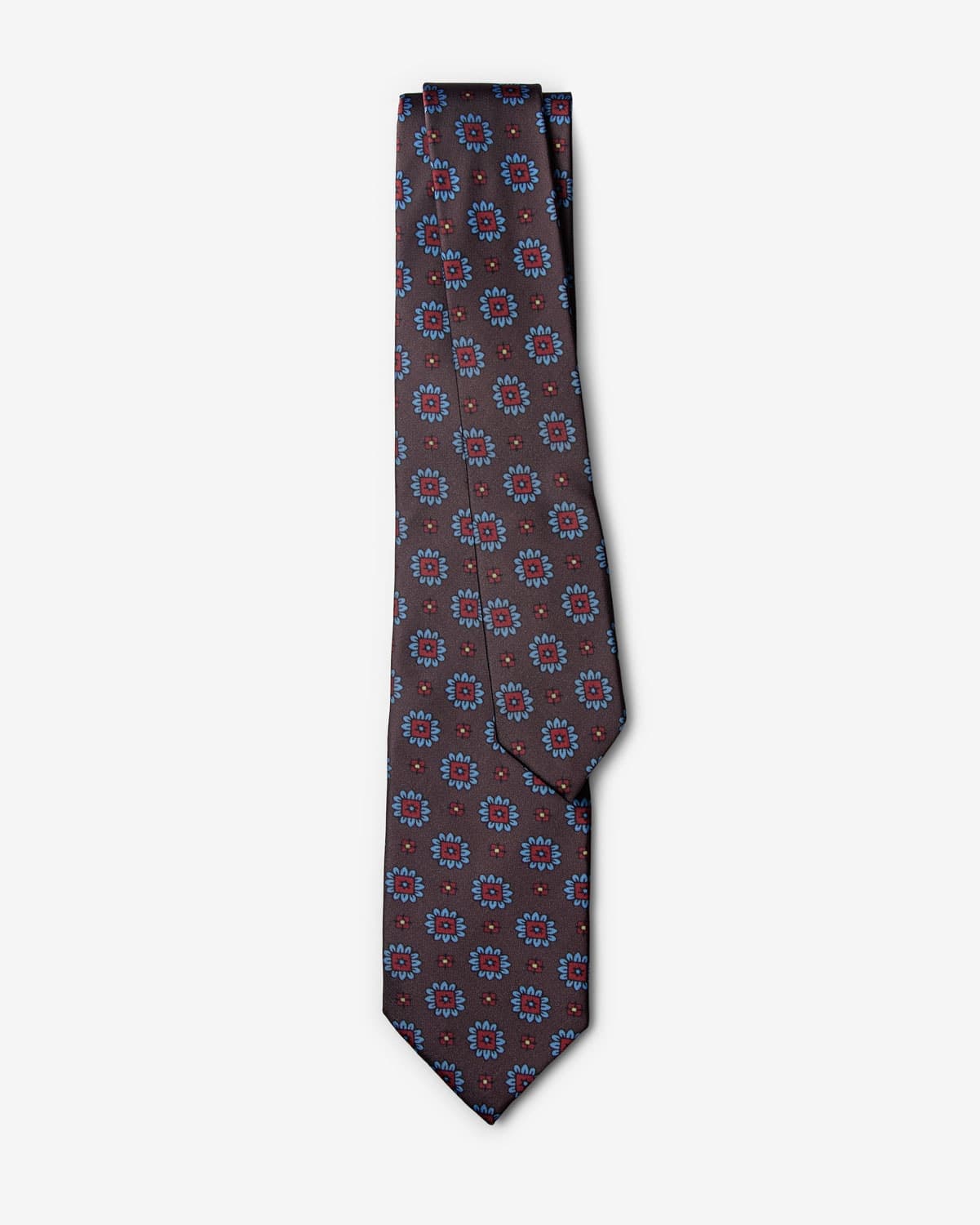 Gravata Slim Fiore Marrom
