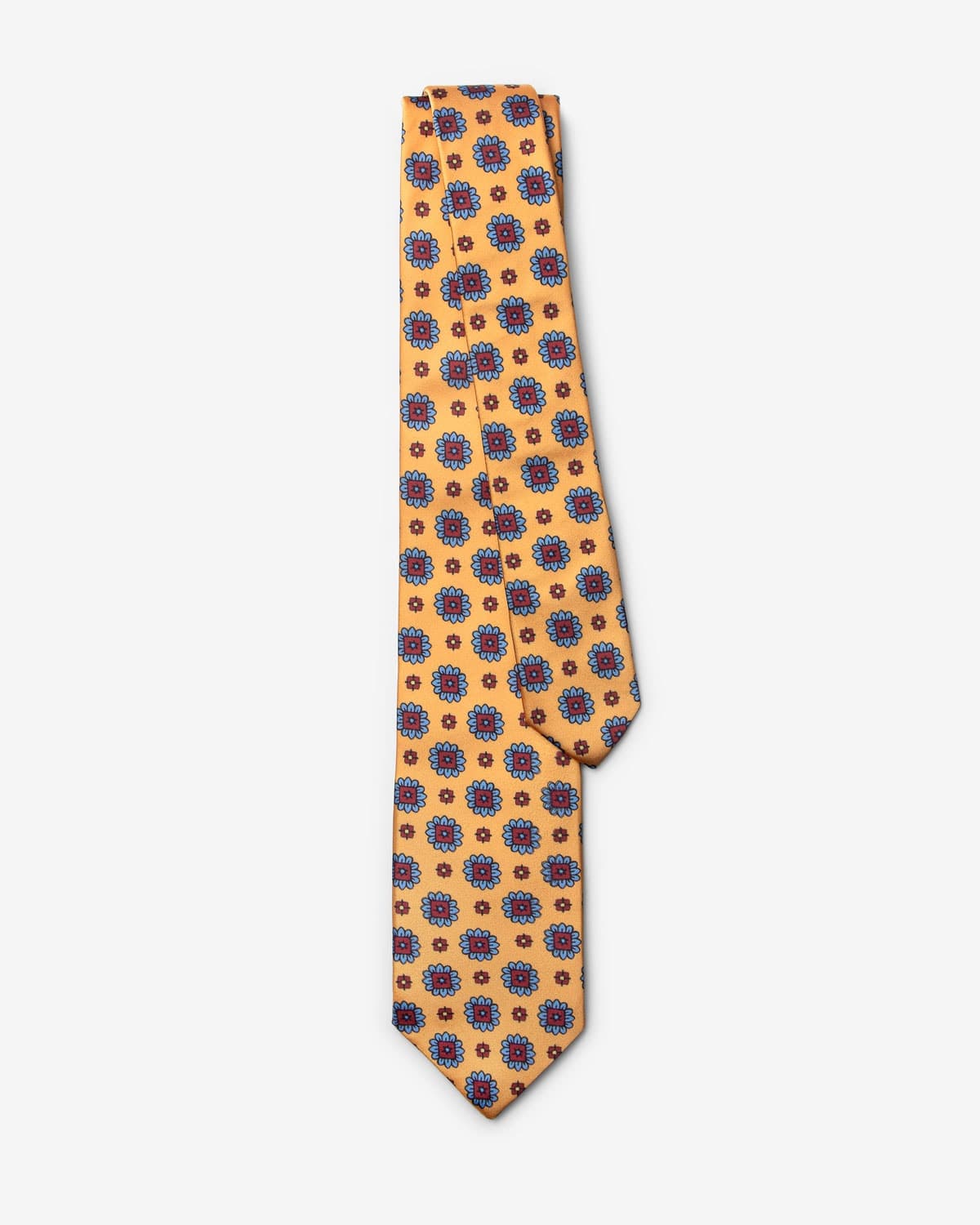 Gravata Slim Fiore Amarelo