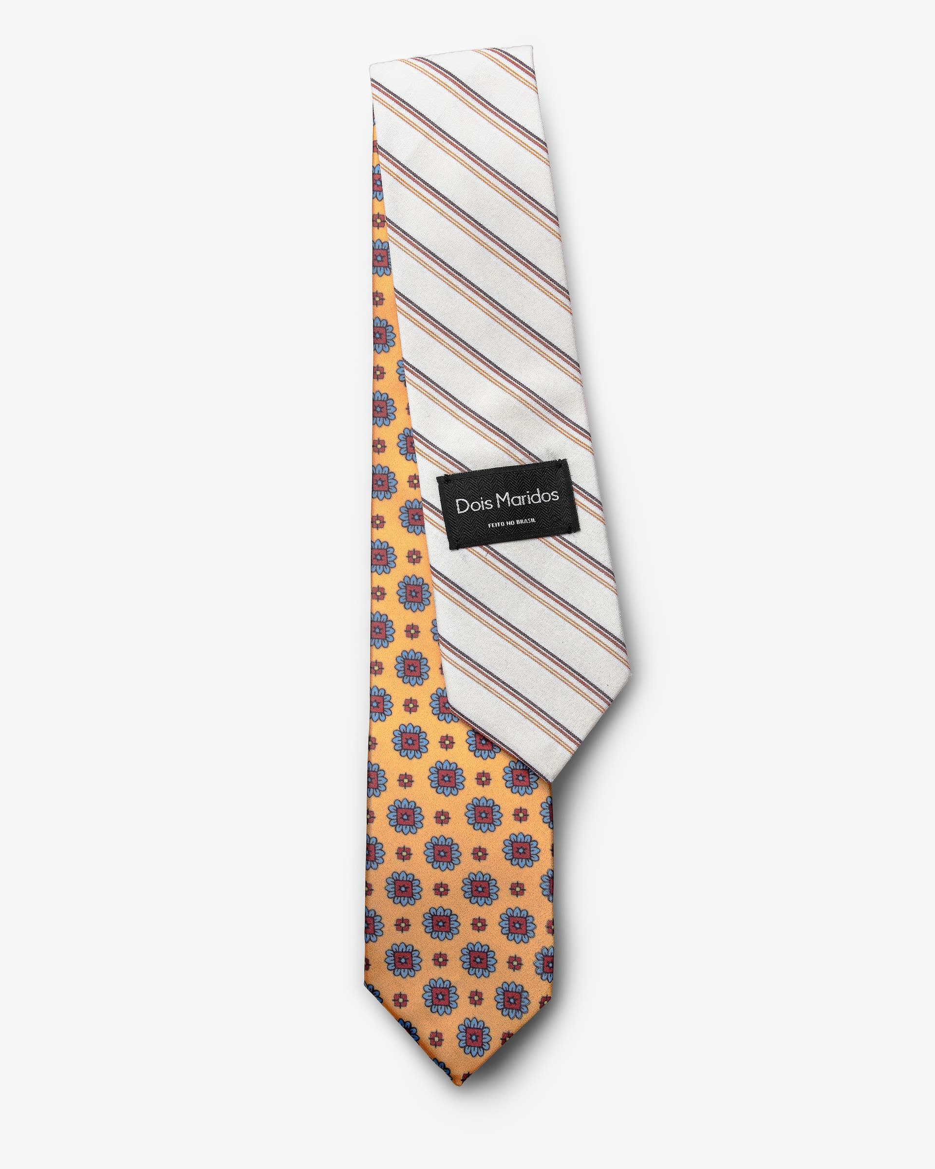 Gravata Match Amarelo