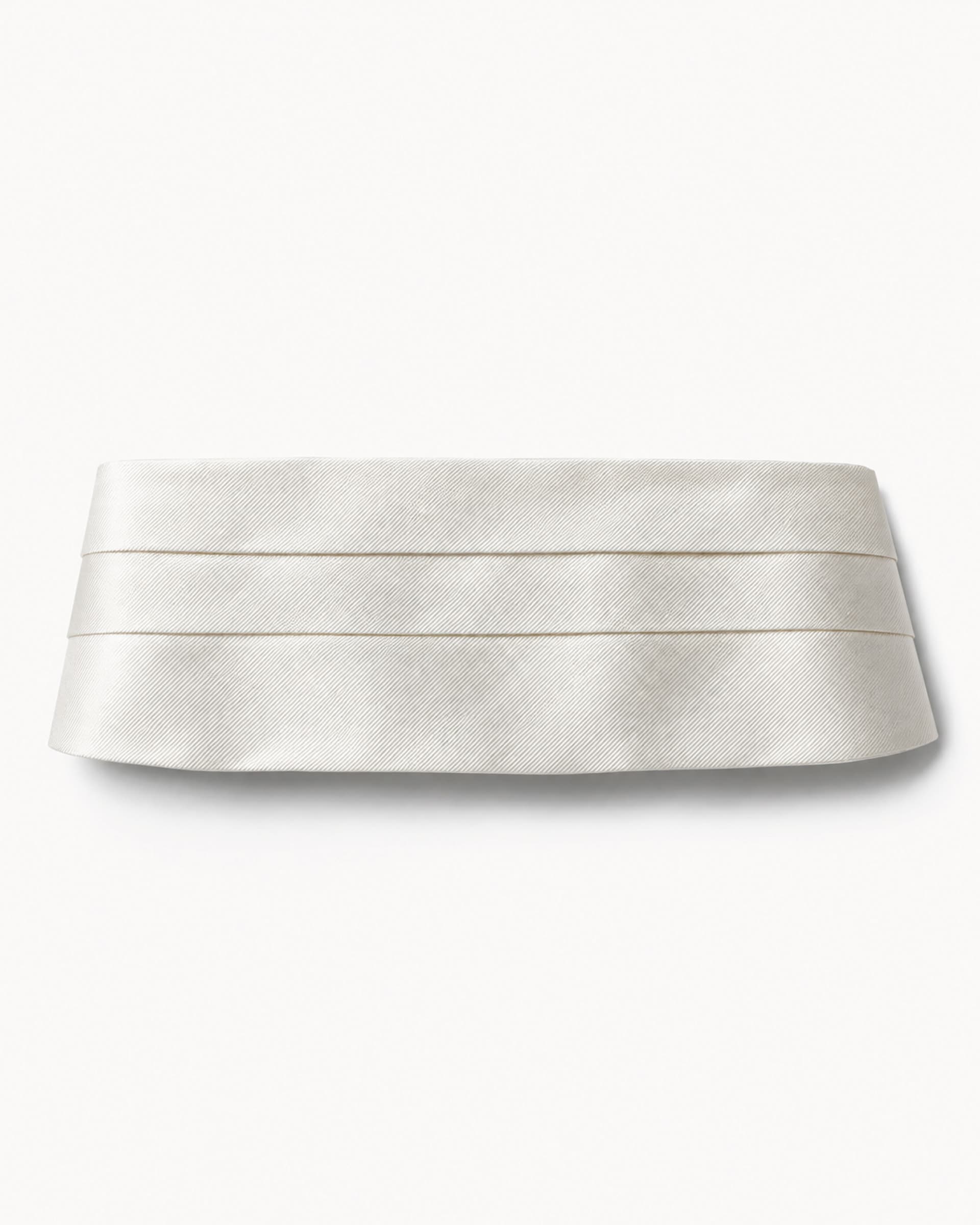 Cummerbund Seda Off White