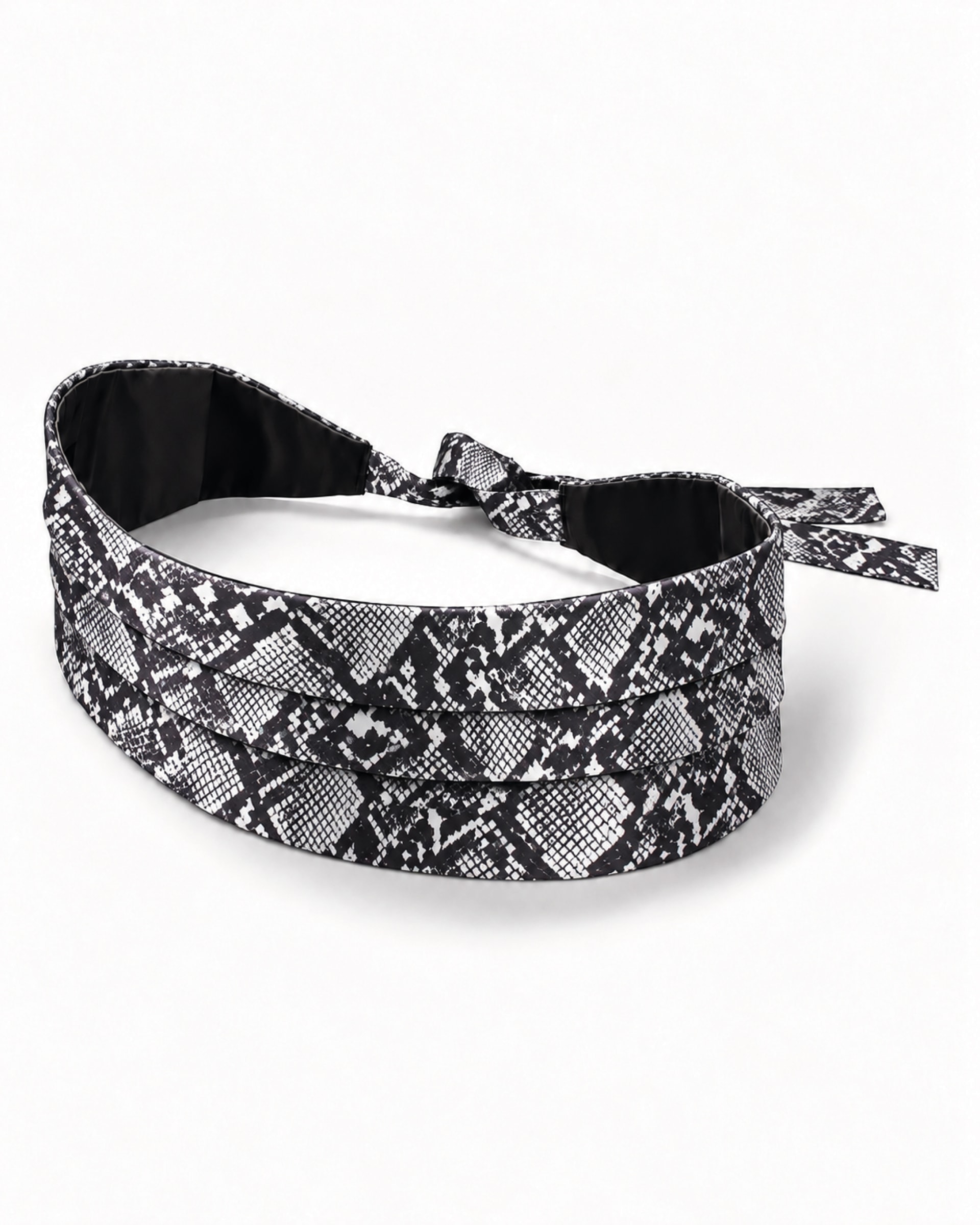 Cummerbund Cetim Snake