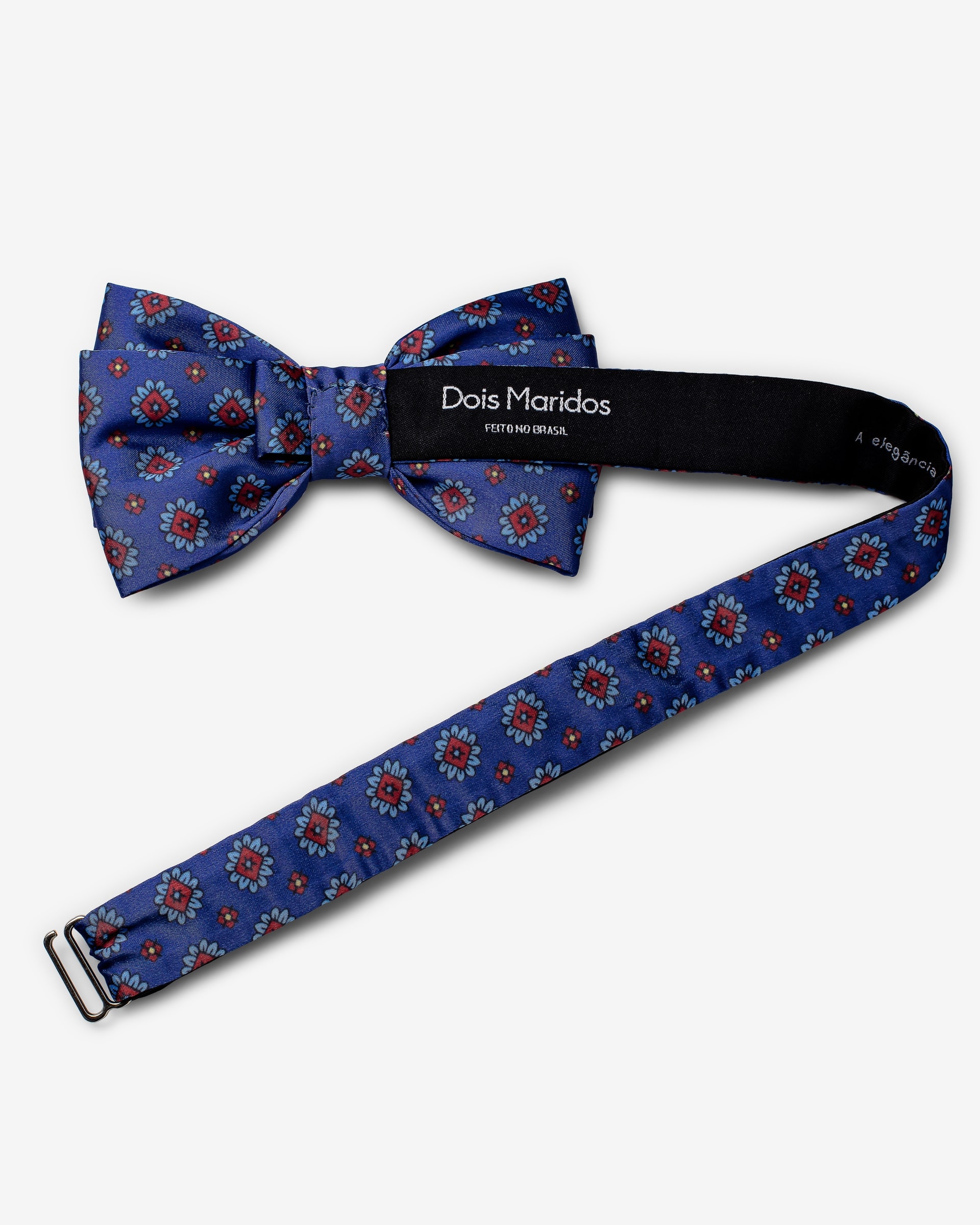 Gravata Borboleta Cetim Liberty Azul