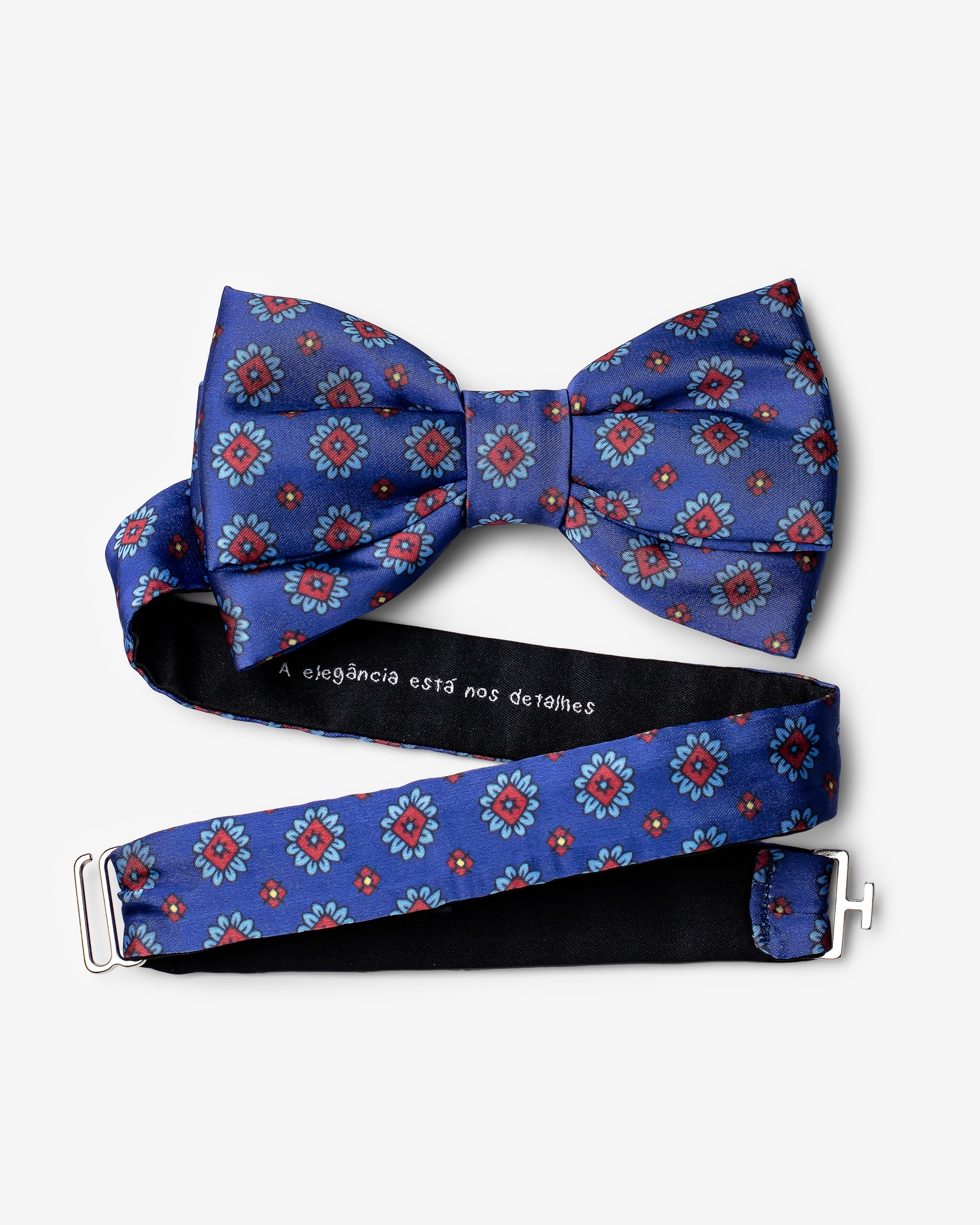Gravata Borboleta Cetim Liberty Azul