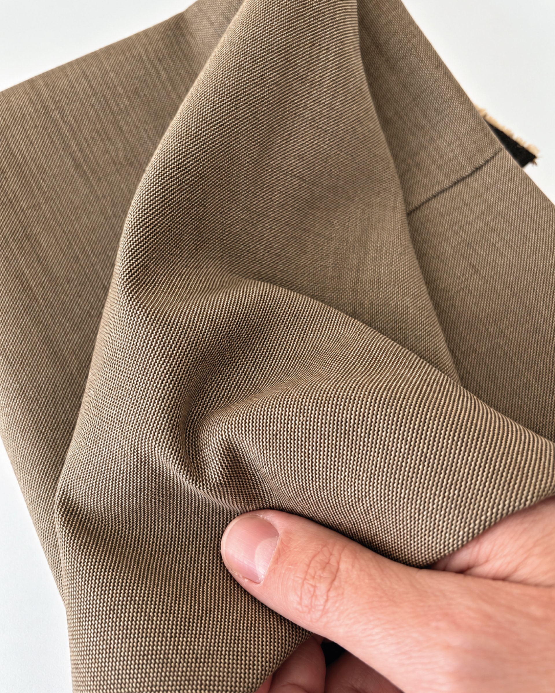Gravata Borboleta Lã Fria Cappuccino
