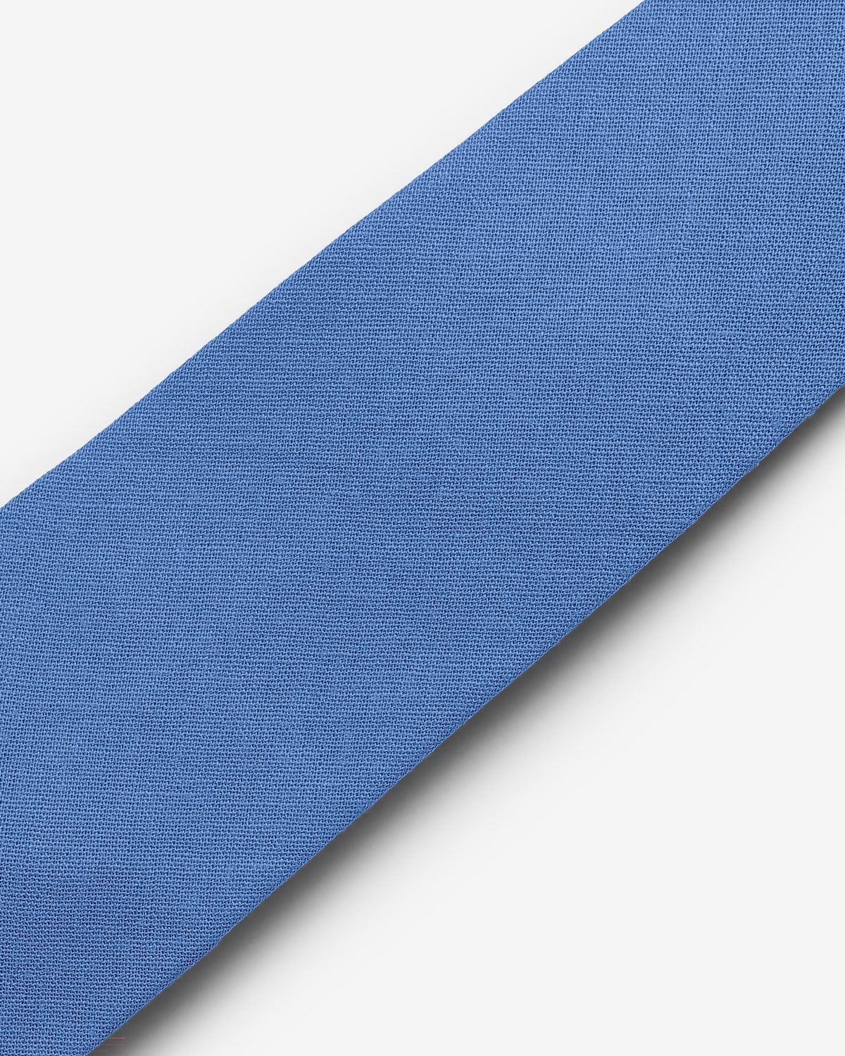 Gravata Larga Linho Azul Claro