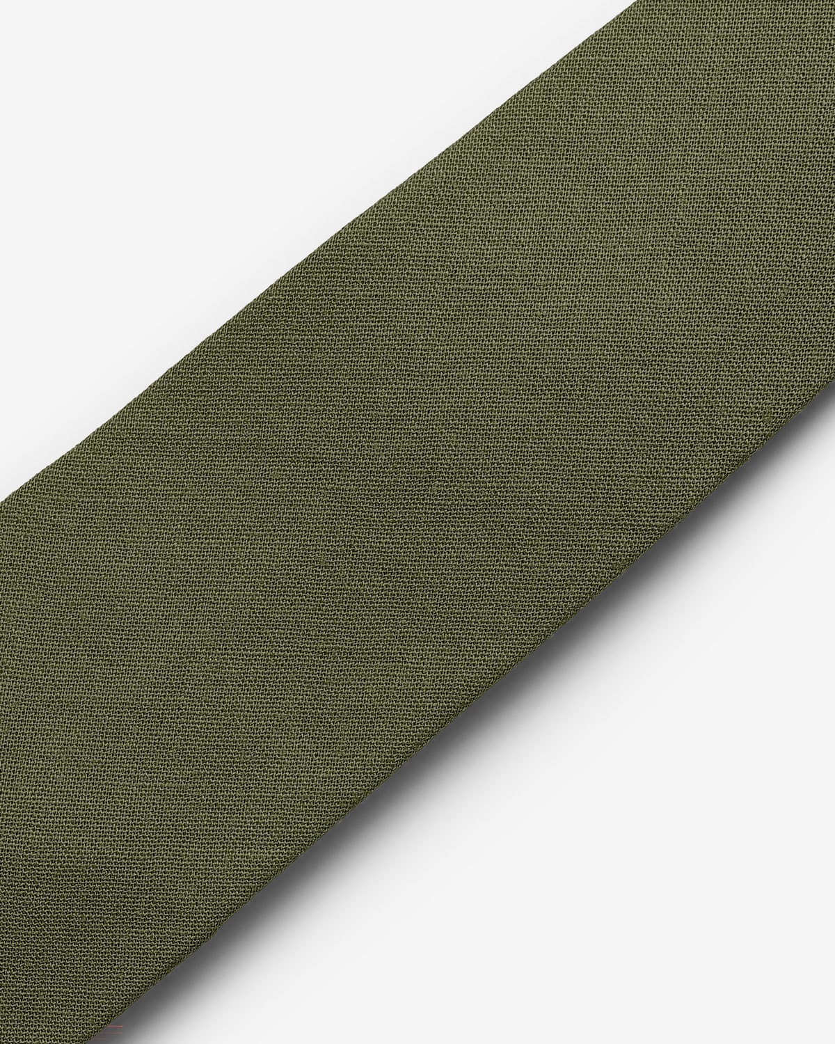 Gravata Larga Linho Verde Oliva