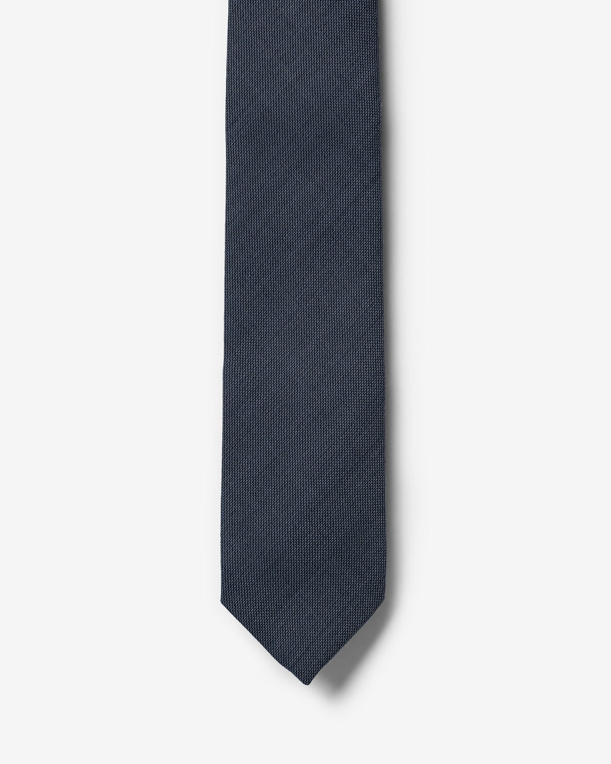 Gravata Slim Lã Fria Azul