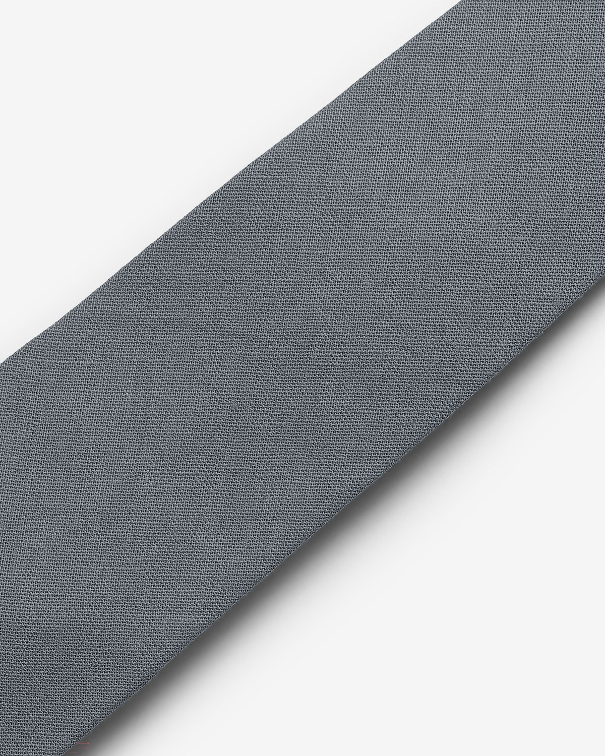 Gravata Slim Linho Cinza