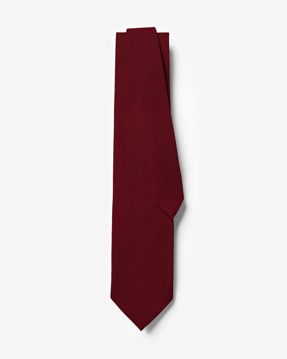 Gravata Slim Linho Marsala