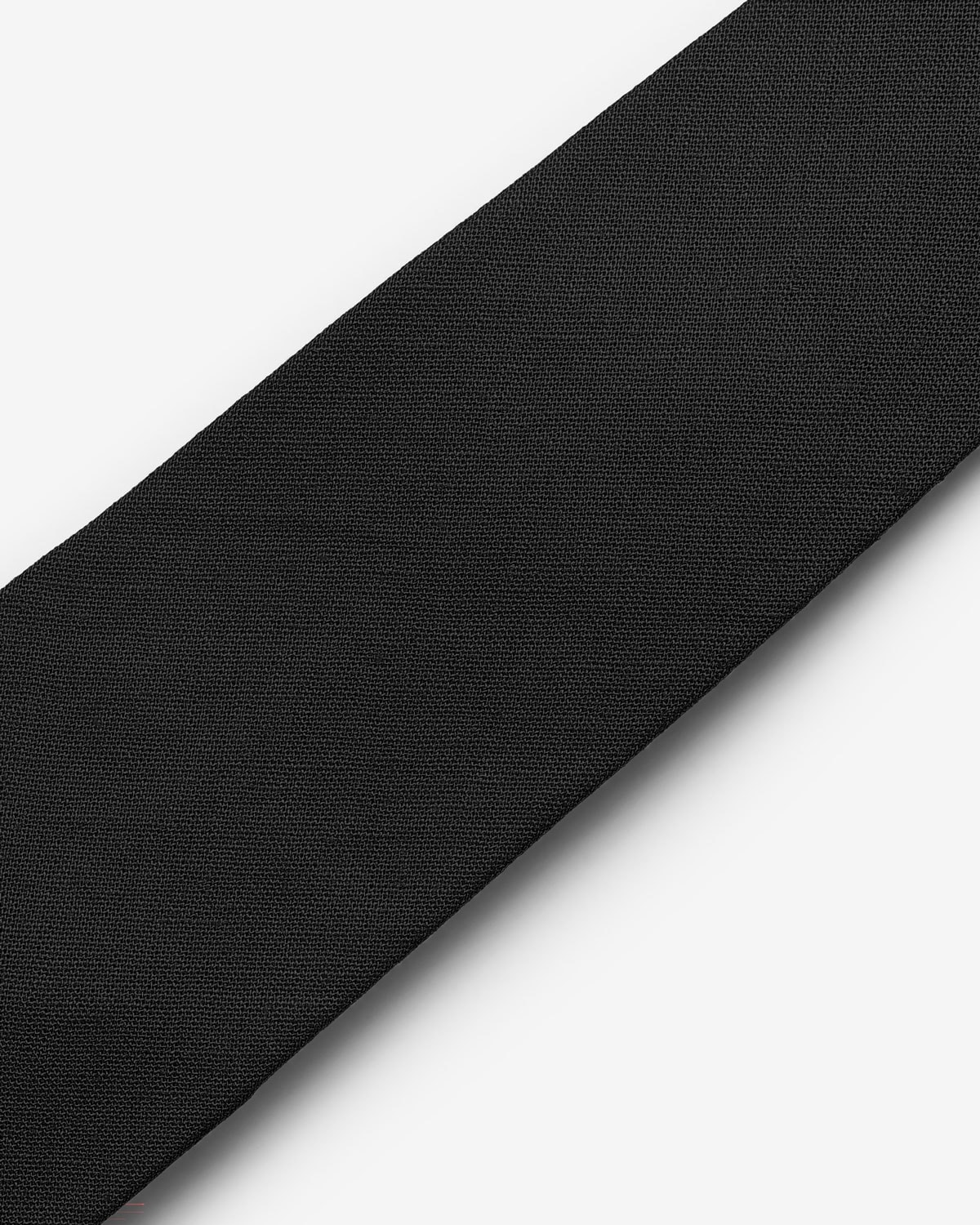 Gravata Slim Linho Preto