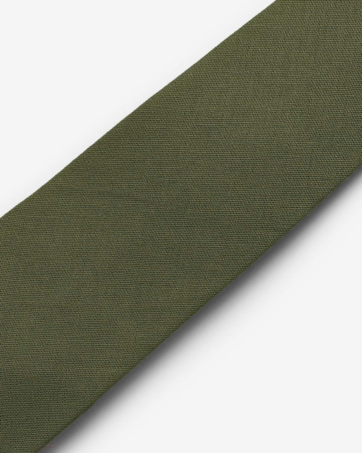 Gravata Slim Linho Verde Oliva