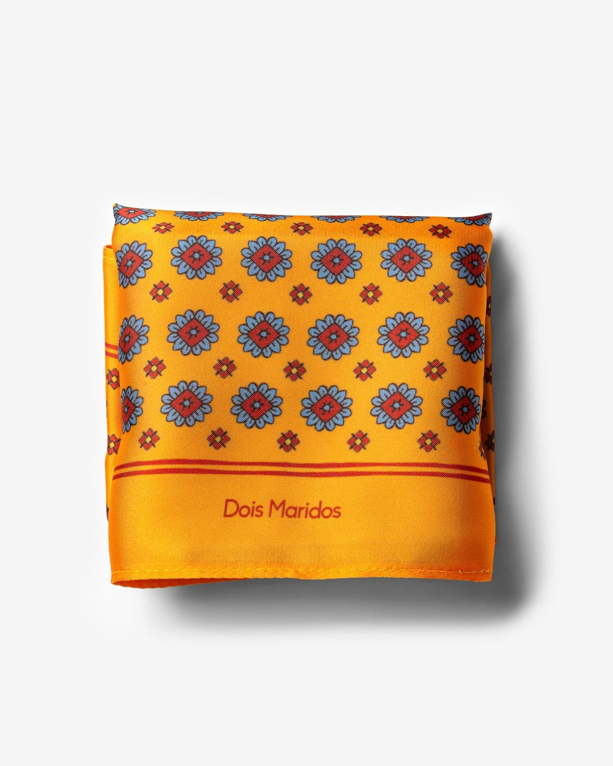 Lenço de Bolso Fiore Amarelo