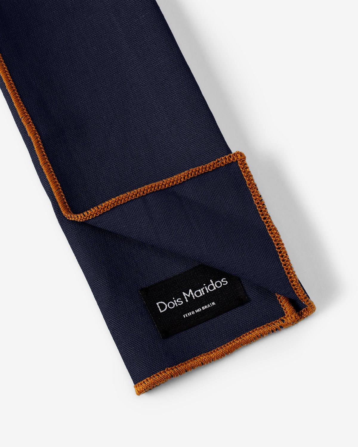 Lenço de Bolso Linho Azul Marinho