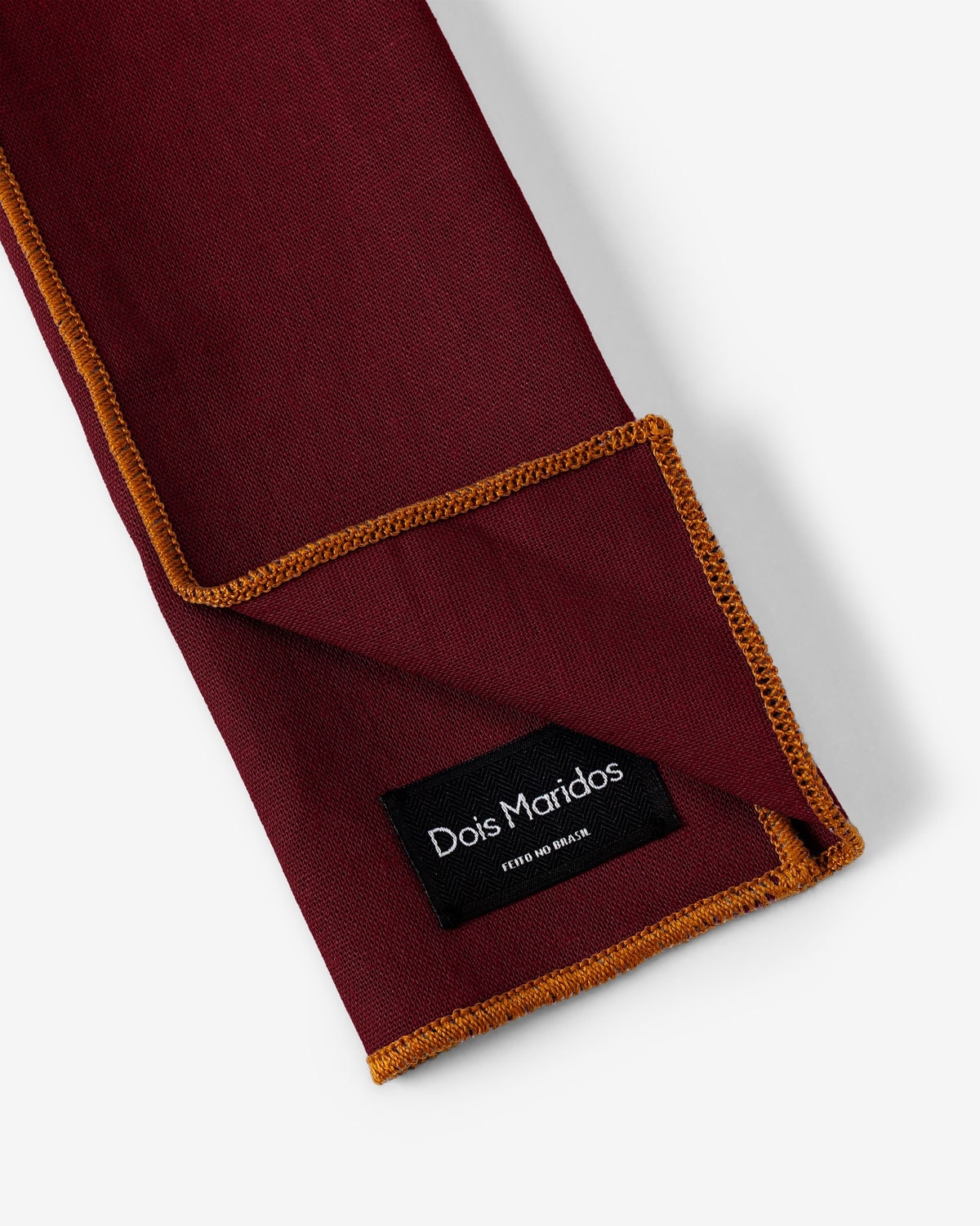 Lenço de Bolso Linho Marsala