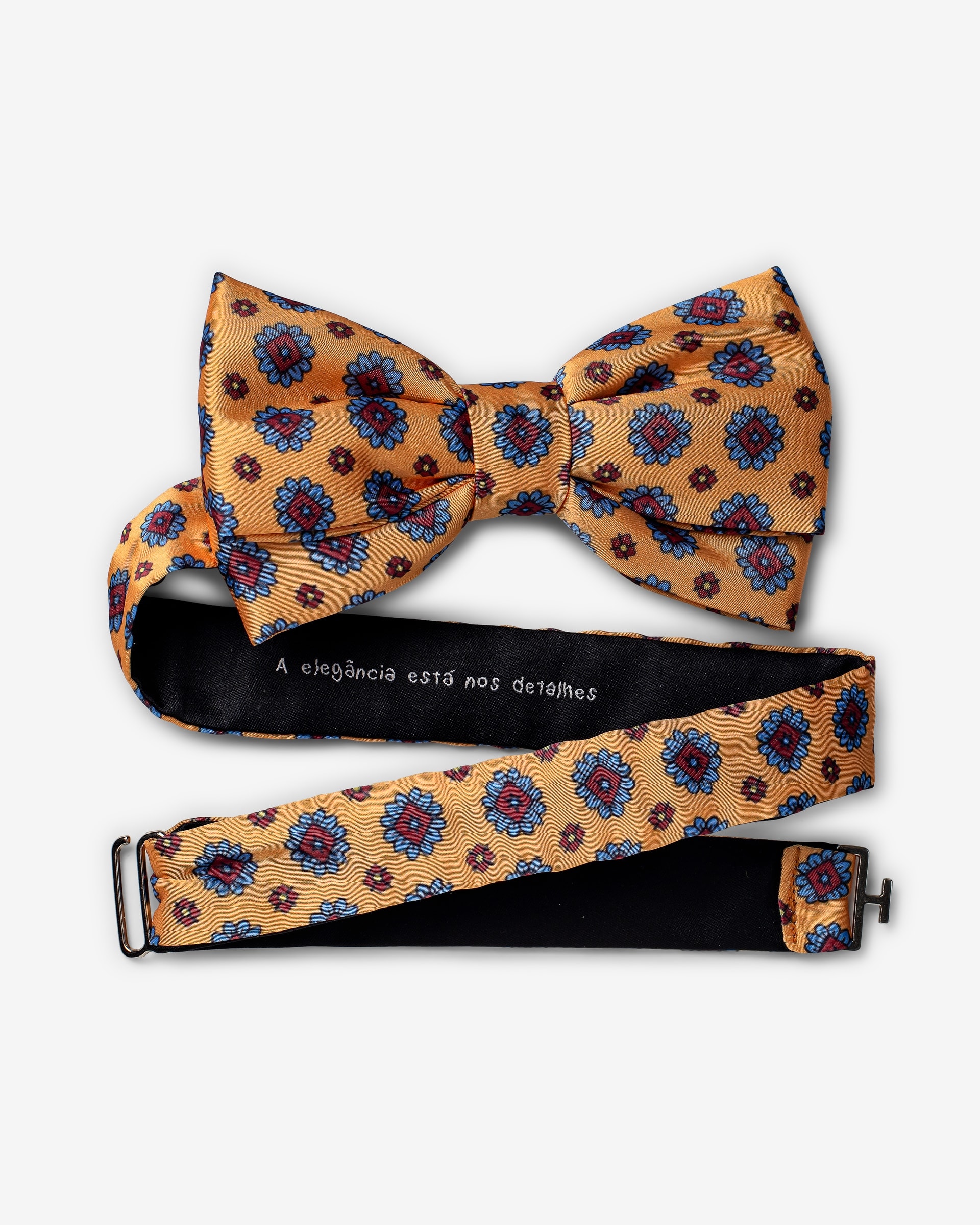 Gravata Borboleta Fiore Amarelo