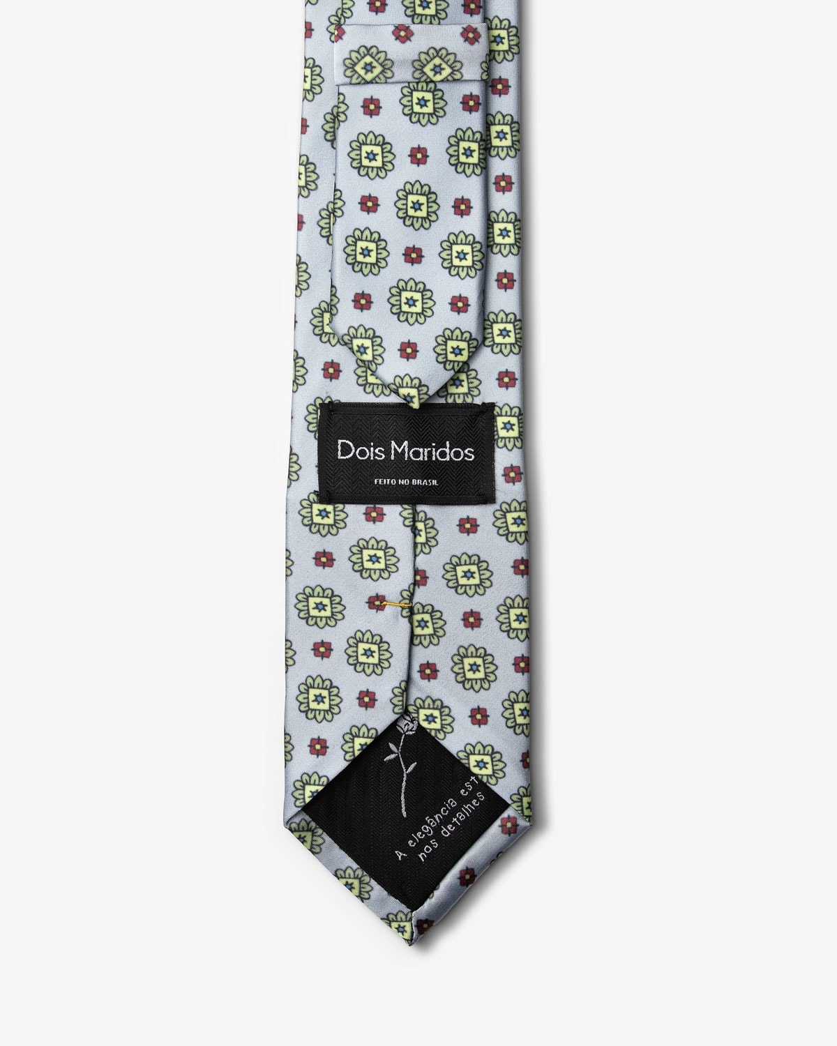 Gravata Slim Fiore Cinza