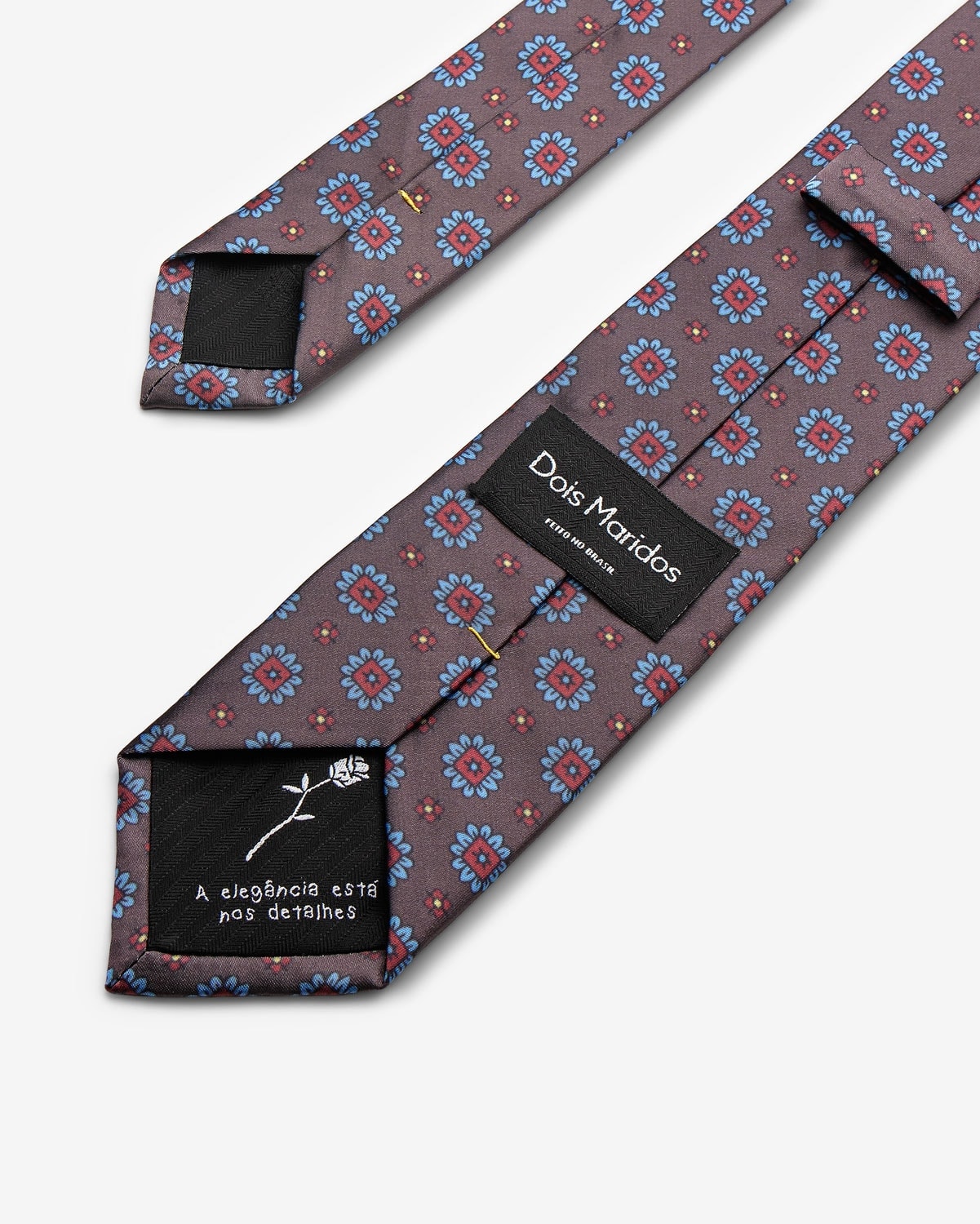 Gravata Slim Fiore Marrom