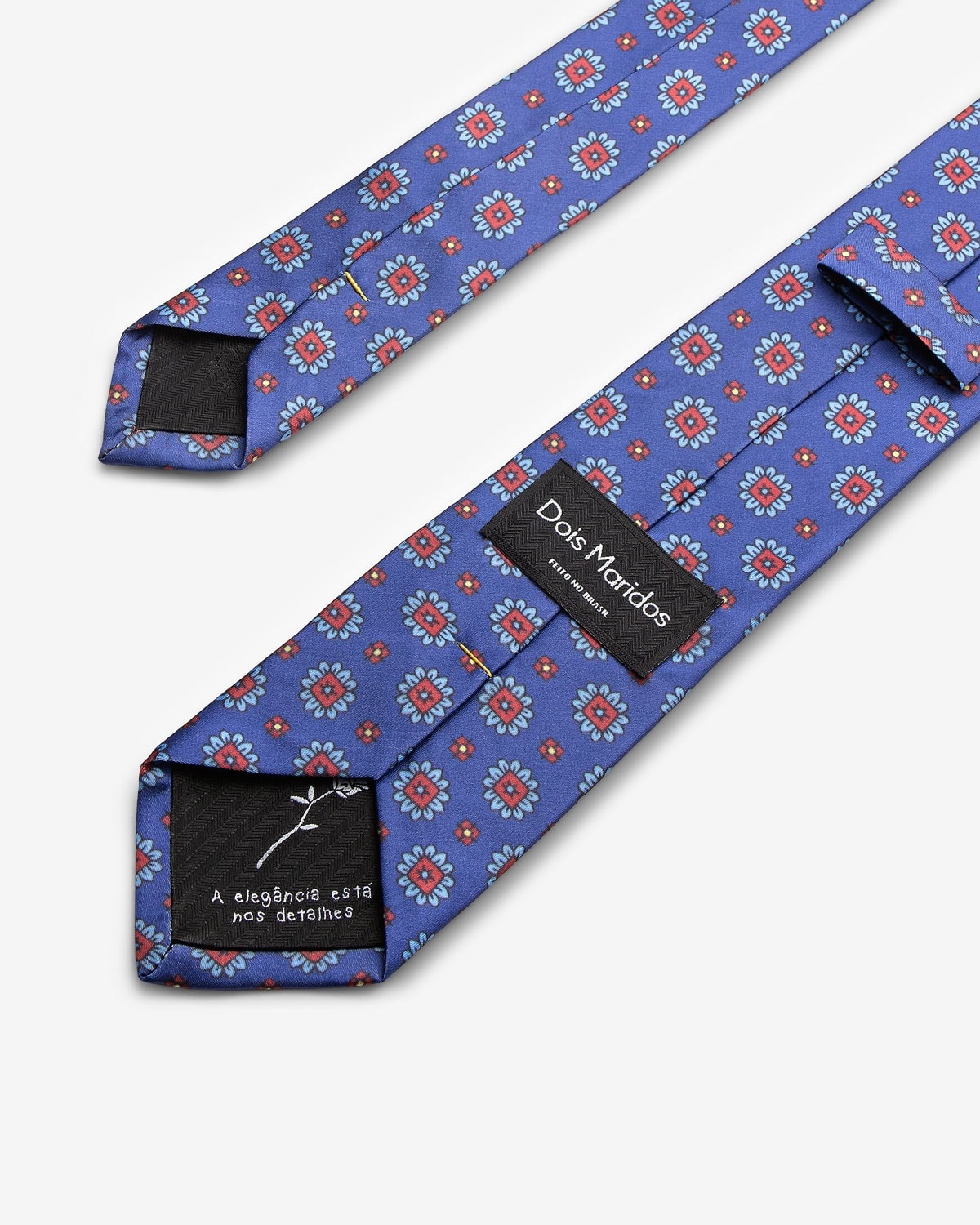 Gravata Slim Fiore Azul