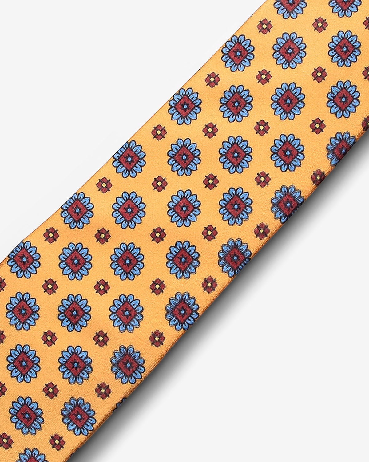 Gravata Slim Fiore Amarelo