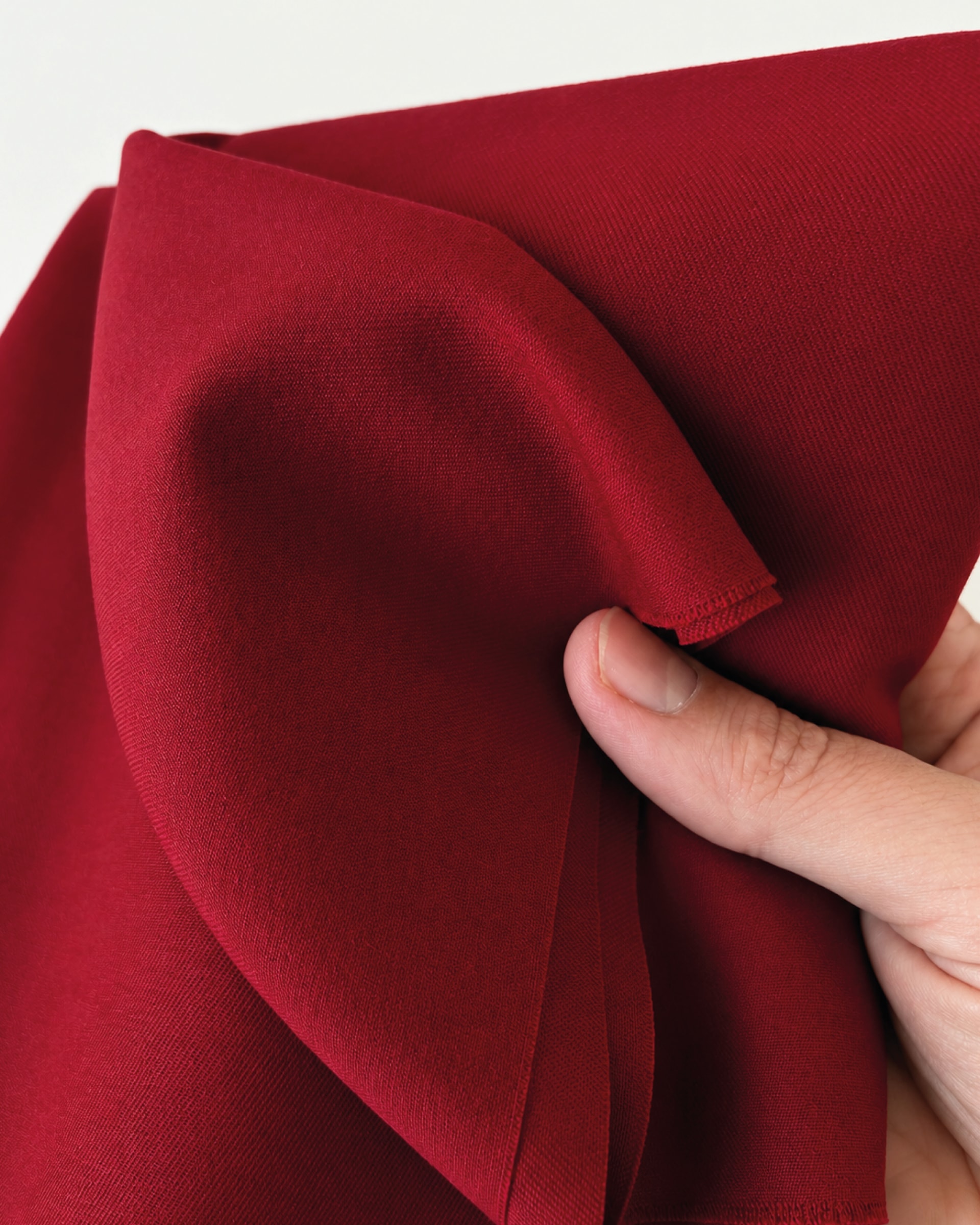 Gravata Larga Lã Super 120s Marsala