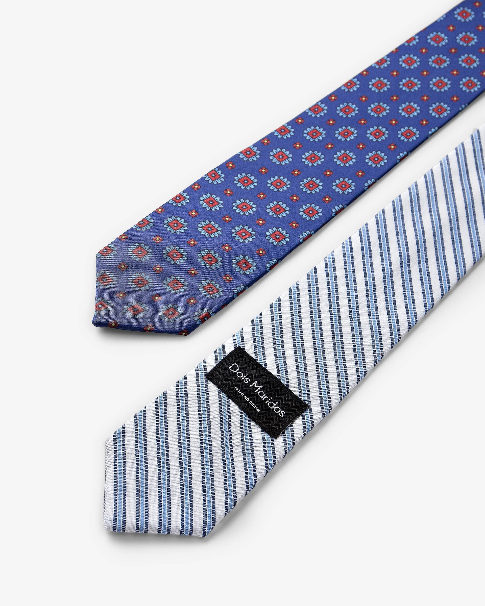 Gravata Match Azul
