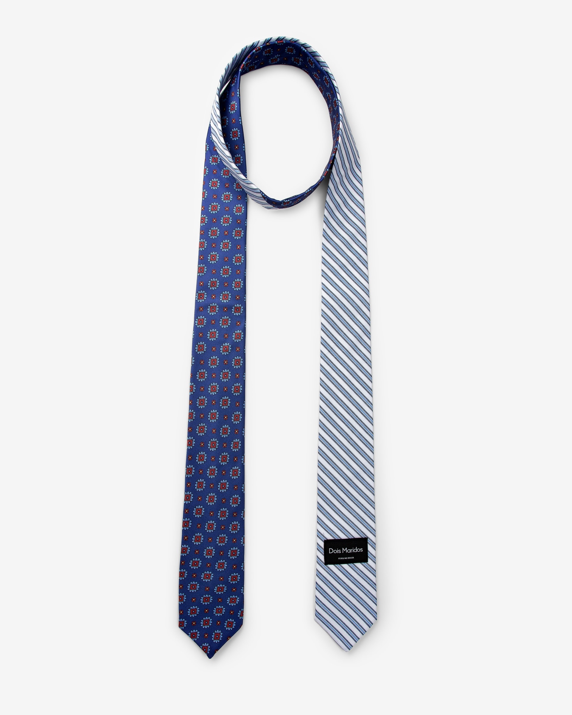 Gravata Match Azul