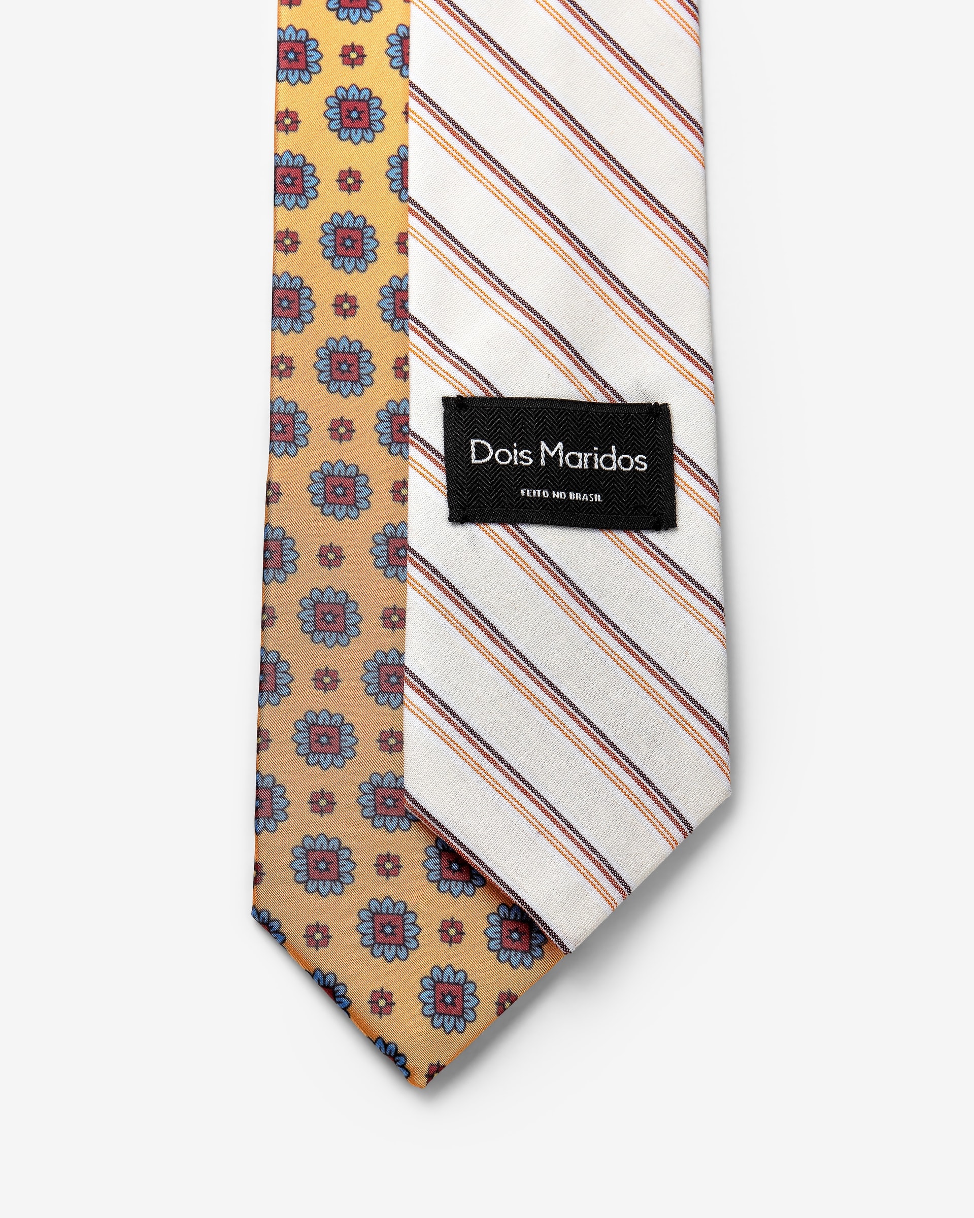 Gravata Match Amarelo