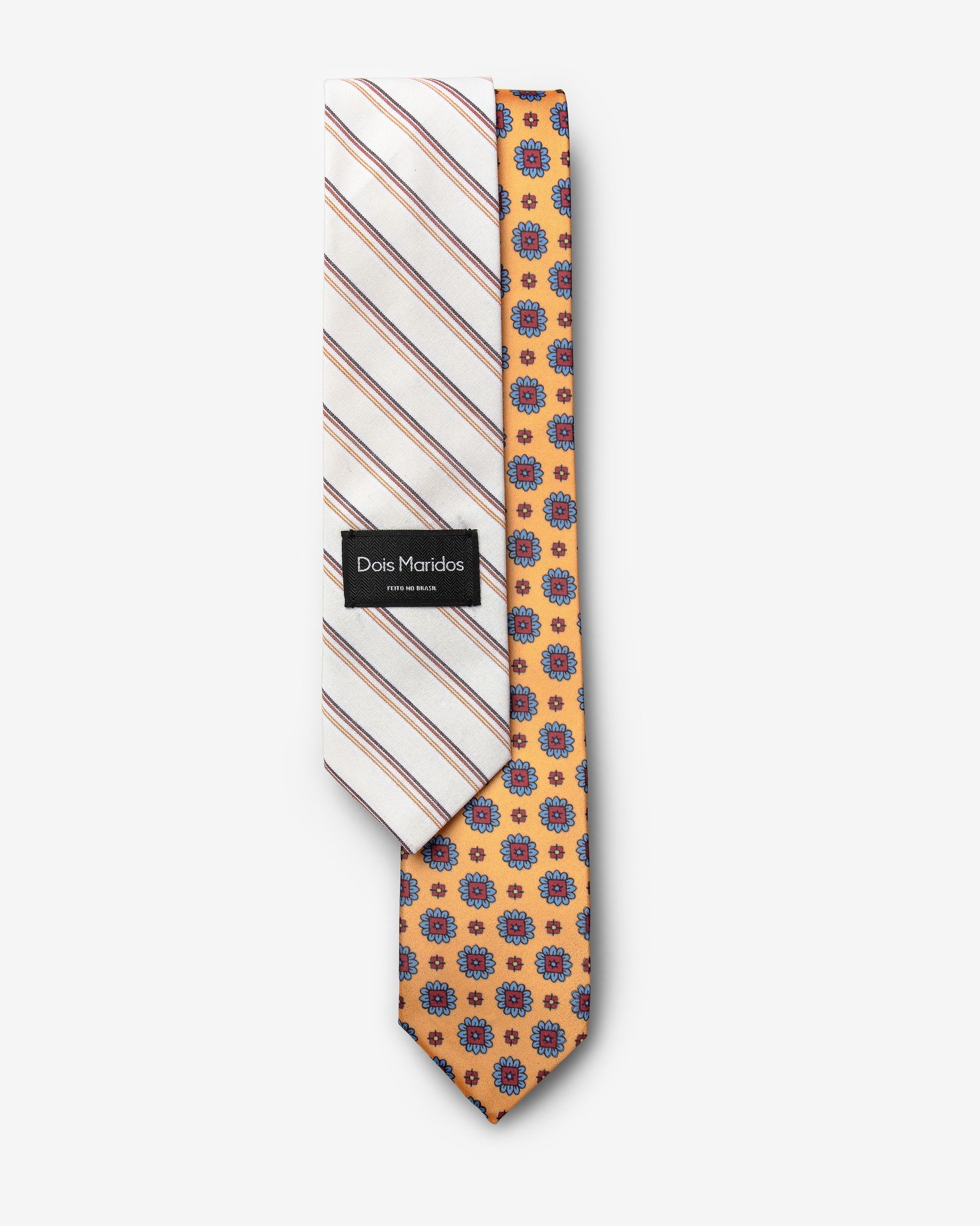 Gravata Match Amarelo