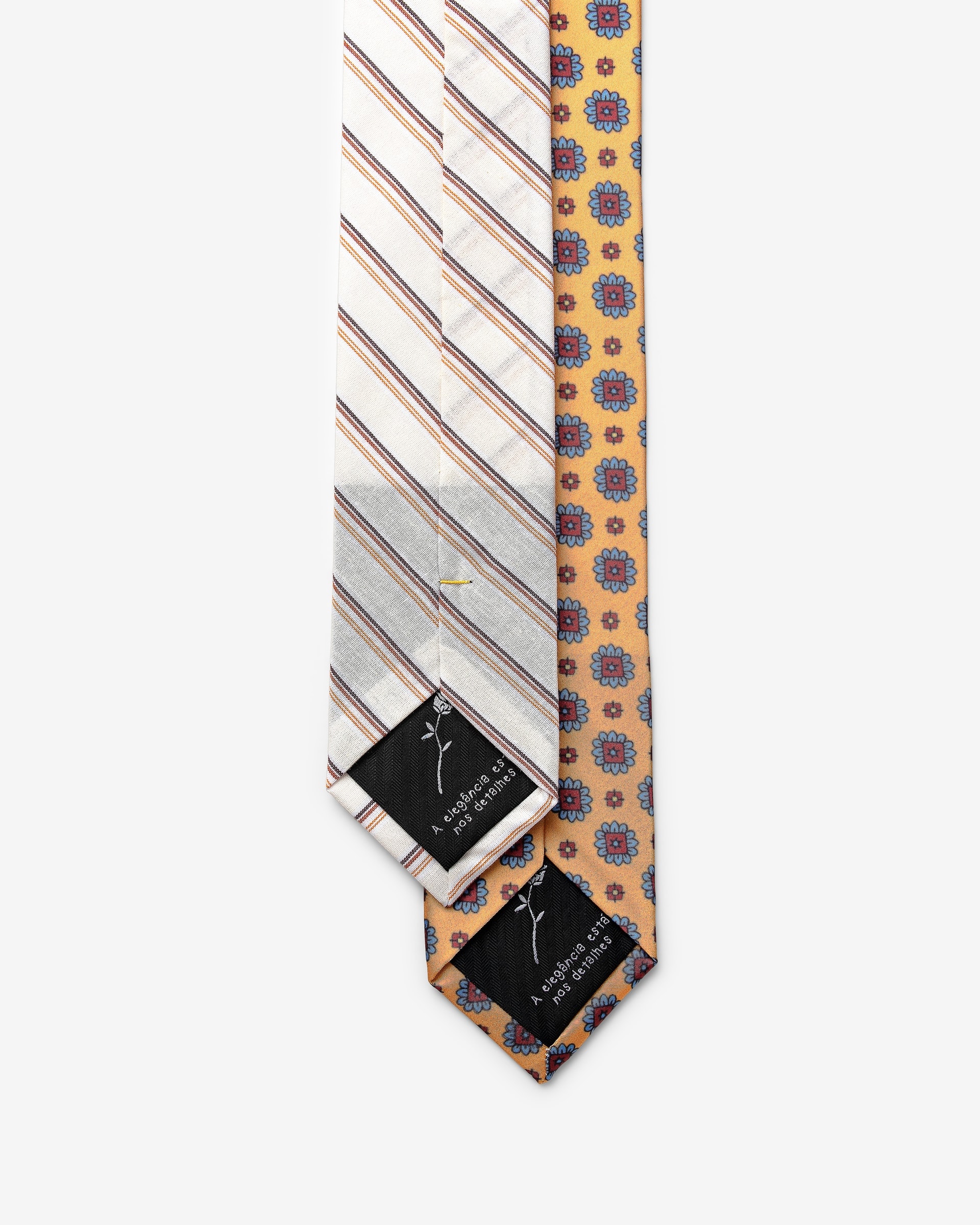 Gravata Match Amarelo