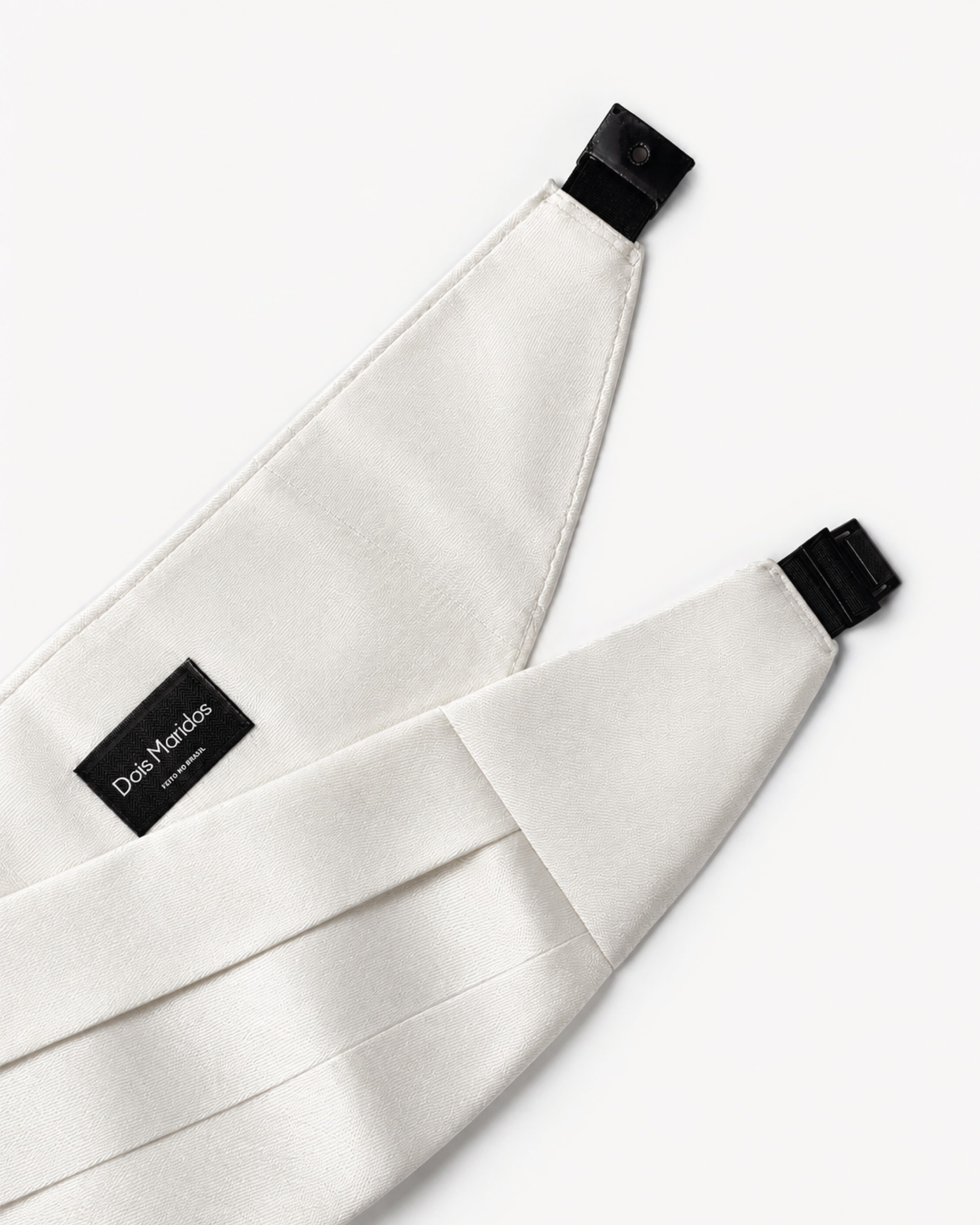 Cummerbund Seda Off White