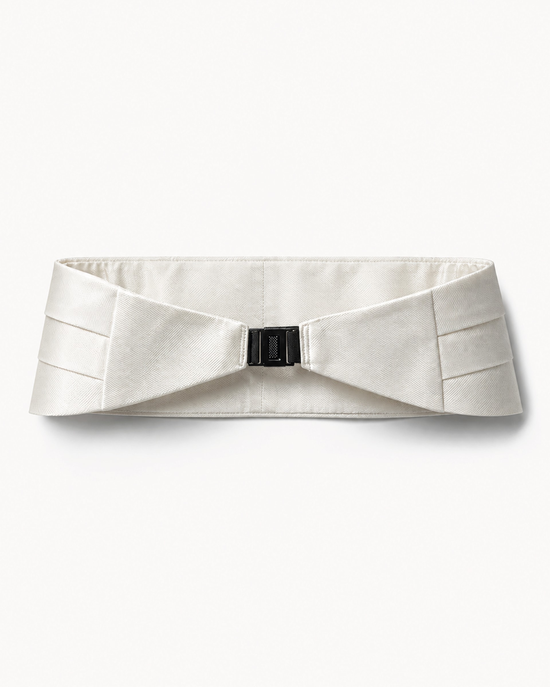 Cummerbund Seda Off White