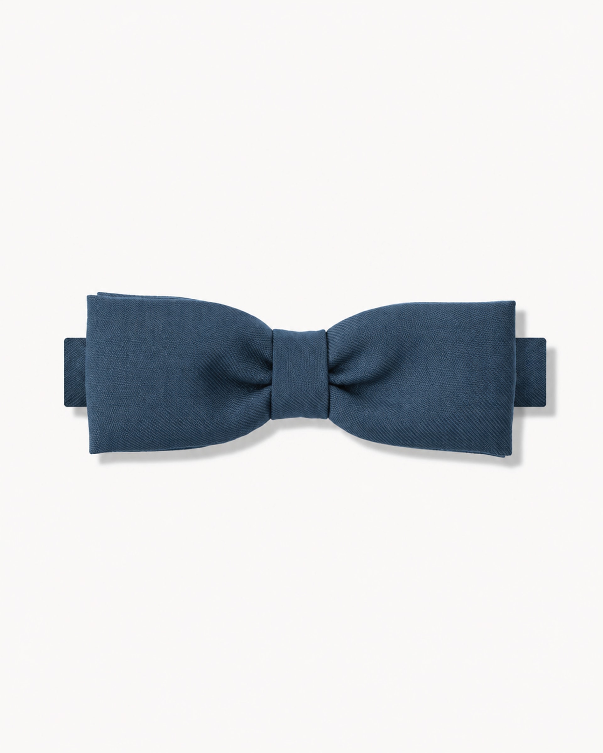 Gravata Borboleta Slim Lã Fria Azul
